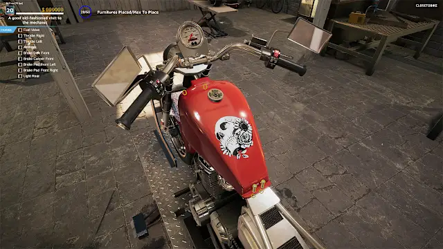 Motorcycle Mechanic Simulator 2021 screenshot 1