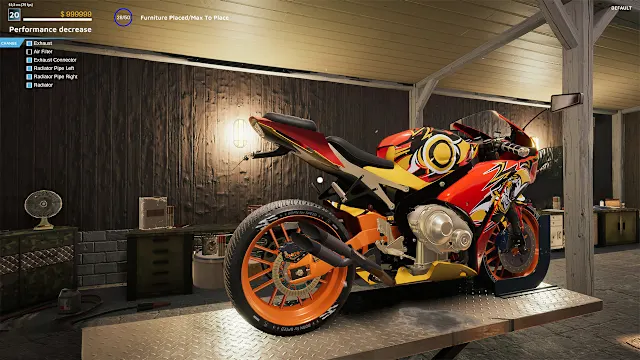 Motorcycle Mechanic Simulator 2021 screenshot 3