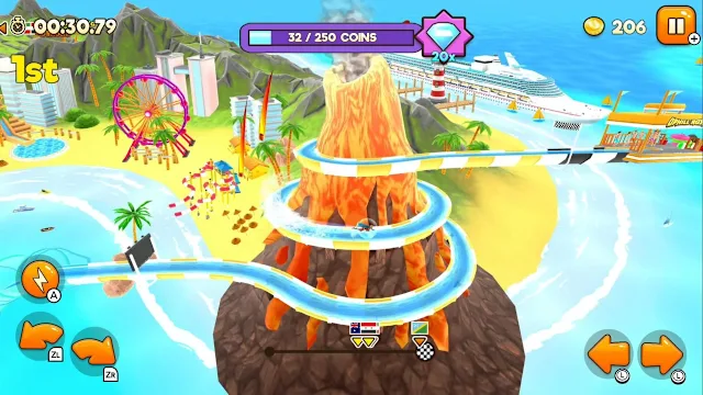 Uphill Rush Water Park Racing screenshot 6