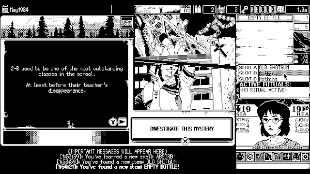WORLD OF HORROR screenshot 6