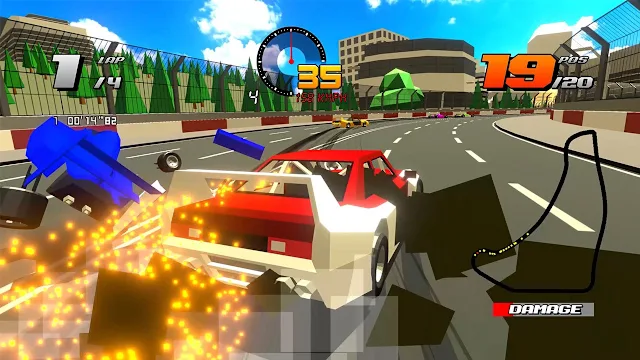 Formula Retro Racing: World Tour screenshot 1
