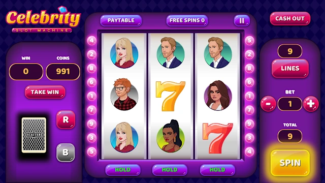 Celebrity Slot Machine screenshot 0