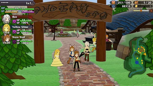 Monster Girls and the Mysterious Adventure 2 screenshot 1