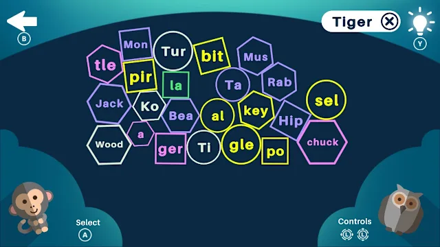 Learn Words - Use Syllables screenshot 1