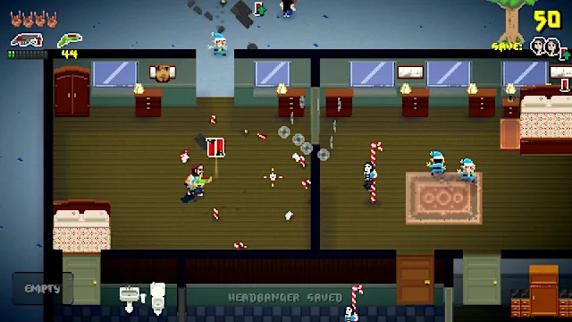 Headbangers in Holiday Hell screenshot 1