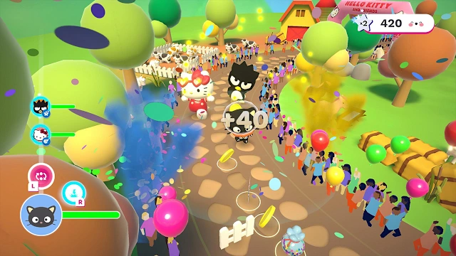 HELLO KITTY AND FRIENDS HAPPINESS PARADE screenshot 4
