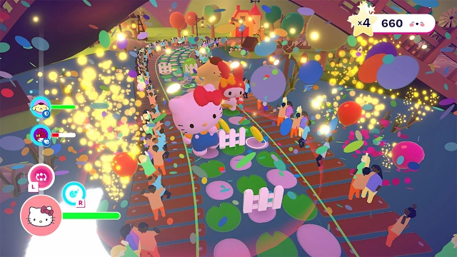 HELLO KITTY AND FRIENDS HAPPINESS PARADE screenshot 1