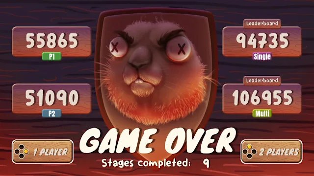 Arcade Machine: Gopher's Revenge screenshot 5
