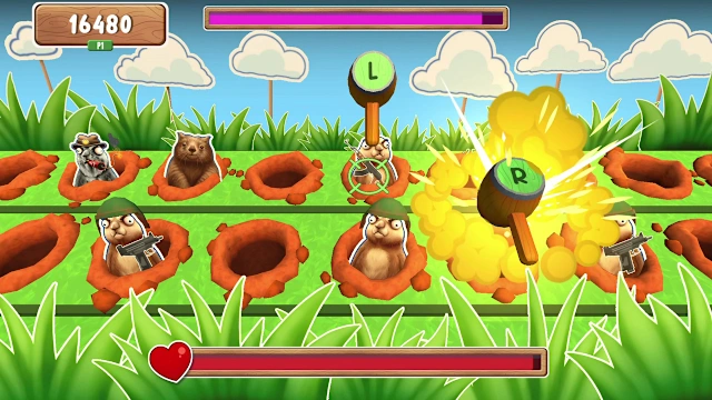 Arcade Machine: Gopher's Revenge screenshot 2