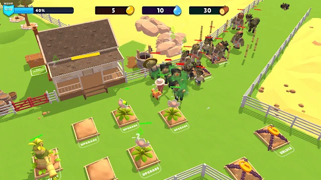 Zombie Garden vs Plants Defence -Battle Craft and Survival Simulator Game screenshot 1