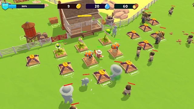 Zombie Garden vs Plants Defence -Battle Craft and Survival Simulator Game screenshot 3