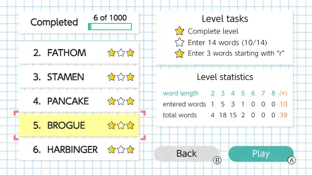 Words in Word screenshot 3