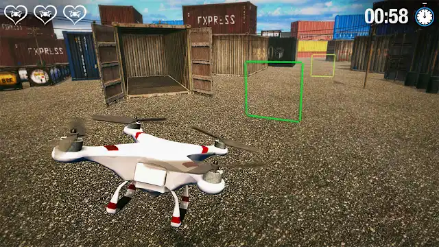 Drone Race Simulator Pilot Flight School Airplane Games Jet 2023 screenshot 1