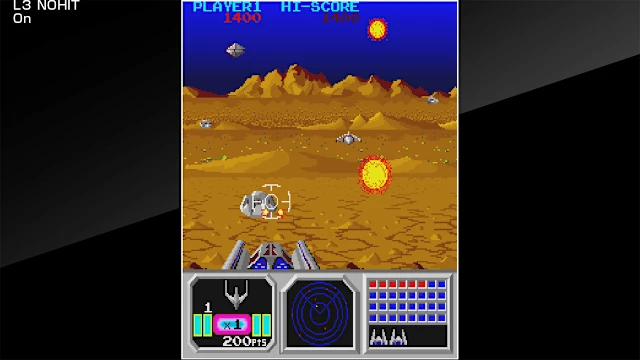 Arcade Archives SENJYO screenshot 2