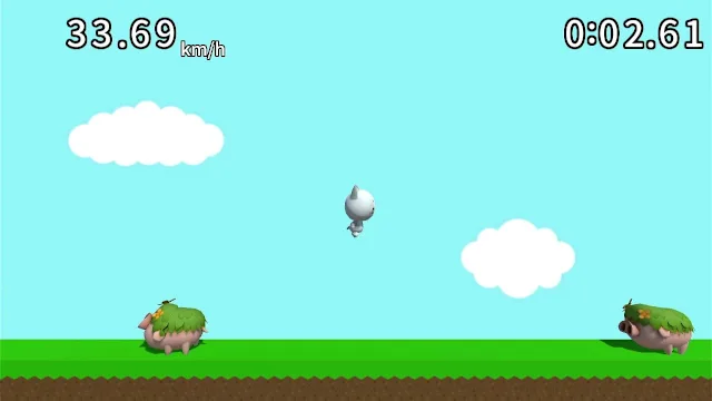 Risk your life to get your dinner back -Nyanzou action game- screenshot 0