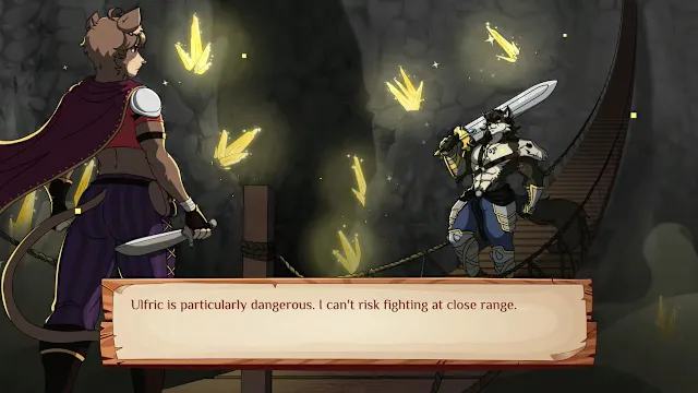 Burrow of the Fallen Bear: A Gay Furry Visual Novel screenshot 5