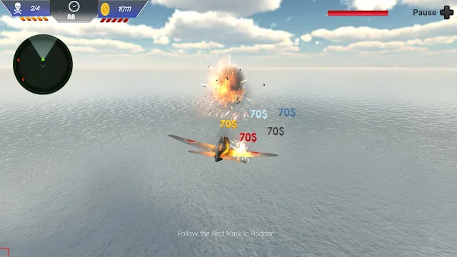 Air Jet Fighter Combat - Europe Fly Plane Attack screenshot 5