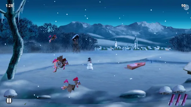 Moorhuhn Winter Edition screenshot 1
