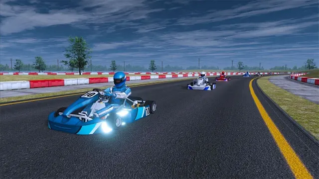 Kart Crazy Race Simulator Game screenshot 1