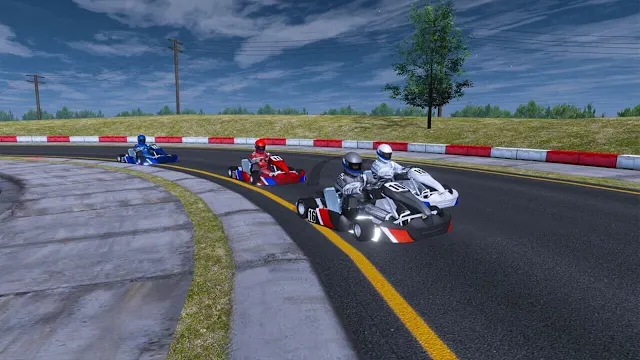 Kart Crazy Race Simulator Game screenshot 0