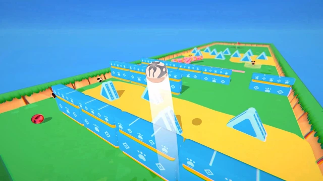 Animal Golf - Battle Race screenshot 0