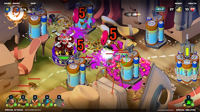 Bugvasion TD screenshot 1
