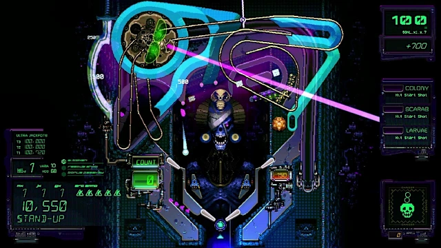 XENOTILT: HOSTILE PINBALL ACTION screenshot 5