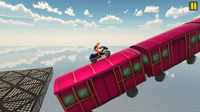 Mega Ramp Moto - Dirt Bike Stunts Simulator screenshot 5