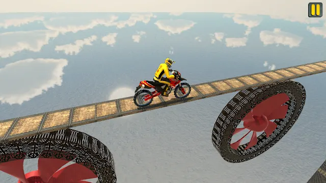 Mega Ramp Moto - Dirt Bike Stunts Simulator screenshot 2