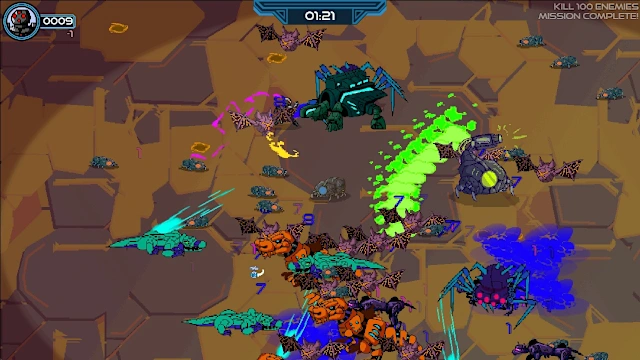 CyberHeroes Arena DX screenshot 1