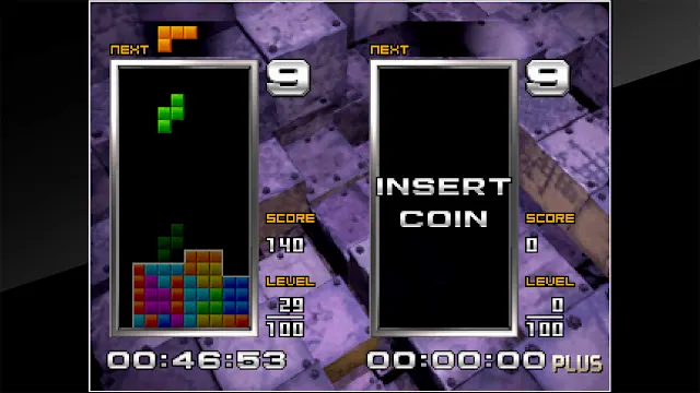 Arcade Archives TETRIS® THE ABSOLUTE THE GRAND MASTER 2 PLUS screenshot 3