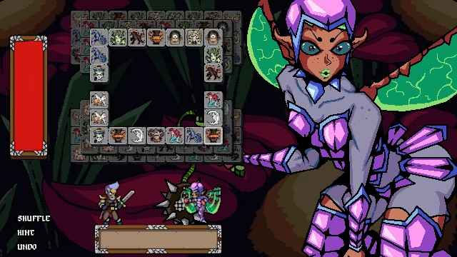 Mythology Waifus Mahjong screenshot 1