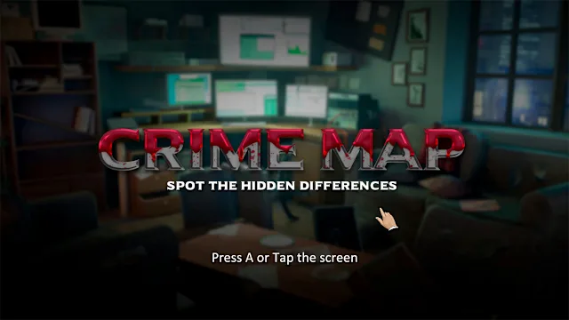 Crime Map: Spot the Hidden Differences screenshot 0