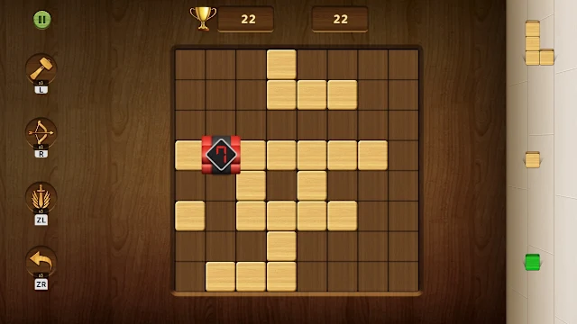 Wood Cube Block: Classic Casual Puzzle screenshot 1