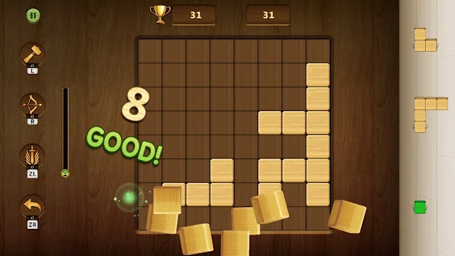 Wood Cube Block: Classic Casual Puzzle screenshot 4
