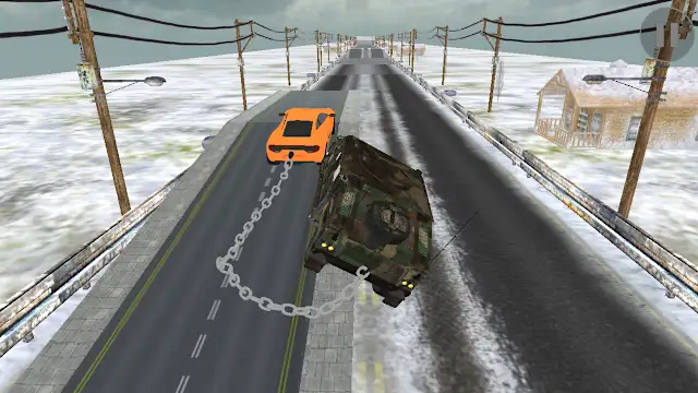 Chain Car Stunt Simulator - 3D Extreme Highway Car Driving Games screenshot 3