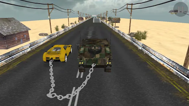 Chain Car Stunt Simulator - 3D Extreme Highway Car Driving Games screenshot 0