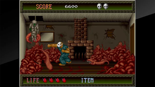 Arcade Archives SPLATTER HOUSE screenshot 1