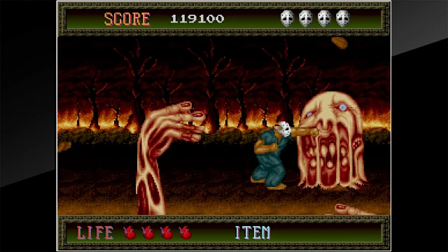 Arcade Archives SPLATTER HOUSE screenshot 5