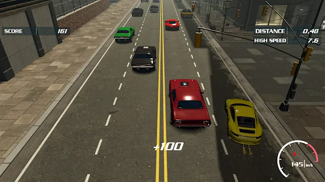 Racing in Car - Night Traffic Highway Driving Games Mechanic Simulator 2023 for Kids screenshot 4