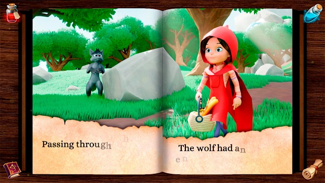 Little Red Riding Hood: Interactive Book screenshot 2