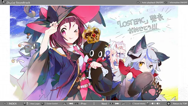 LOST EPIC -Digital Artbook & Soundtrack- screenshot 5