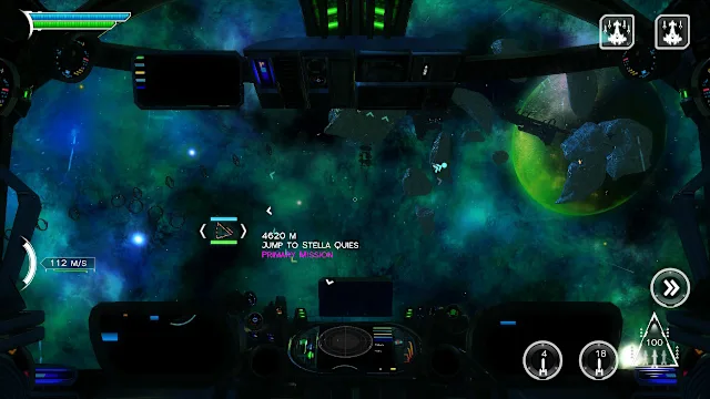 Stellar Wanderer DX screenshot 2