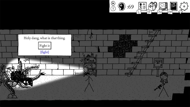Shadows Over Loathing screenshot 2