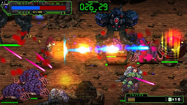 Pixel Game Maker Series Tentacled Terrors Tyrannize Terra! screenshot 2