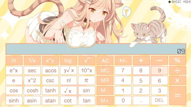 Sakura Neko Calculator screenshot 2