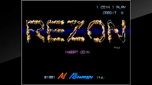 Arcade Archives REZON screenshot 1