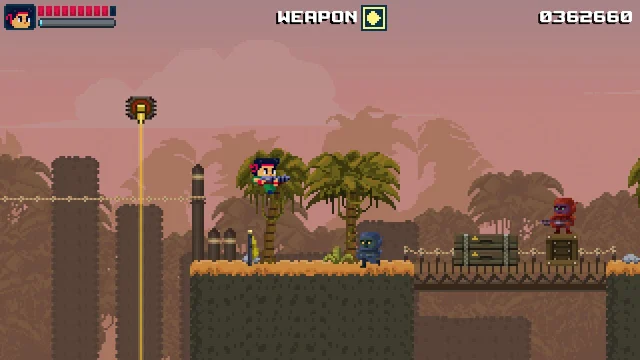 Brave Soldier - Invasion of Cyborgs screenshot 2