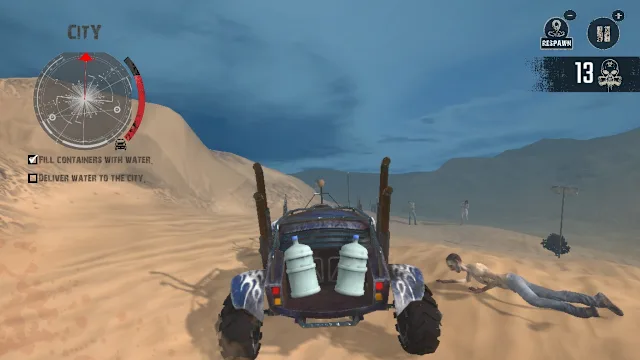 Rider Among Dead - Mad Zombie Killer Machine Survival screenshot 5