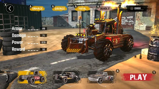 Rider Among Dead - Mad Zombie Killer Machine Survival screenshot 1